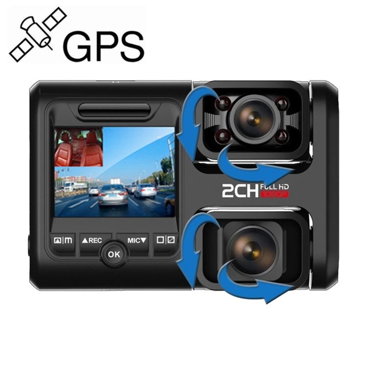 Z30 WiFi Dual-lens HD 2160P Non-light Night Vision 360-degree Panoramic Driving Recorder, GPS Version, Z30 GPS Version Z30 WiFi Dual-lens HD 2160P Non-light Night Vision 360-degree Panoramic Driving Recorder, GPS Version, Z30 GPS Version